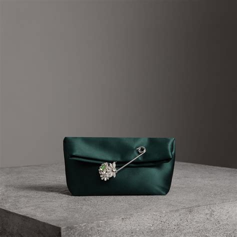 Burberry designer clutch bag